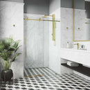 Elan E-Class 76" High x 72" Wide Sliding Frameless Shower Door with Clear Glass - image 9