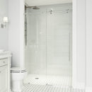 Elan E-Class 76" High x 72" Wide Sliding Frameless Shower Door with Clear Glass - image 20