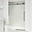 Elan E-Class 76" High x 72" Wide Sliding Frameless Shower Door with Clear Glass - image 28