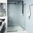 Elan E-Class 76" High x 72" Wide Sliding Frameless Shower Door with Clear Glass - image 30