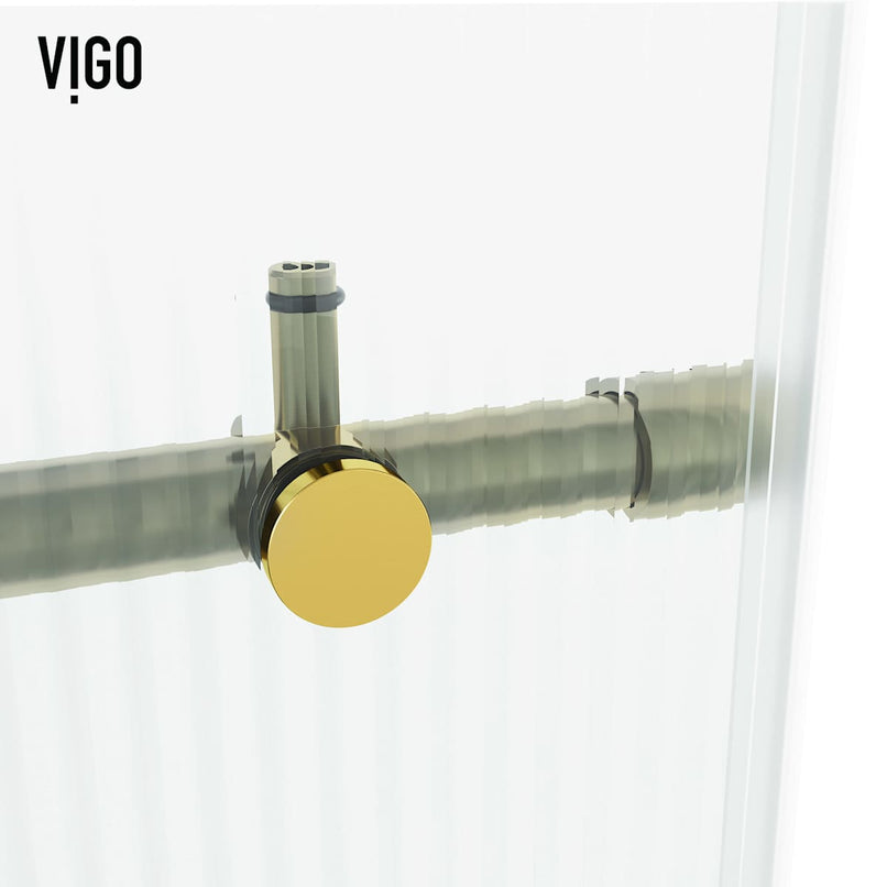 Elan E-Class 76" High x 60" Wide Sliding Frameless Shower Door with Patterned Glass - image 14