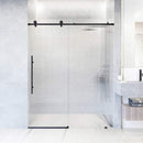 Elan E-Class 76" High x 60" Wide Sliding Frameless Shower Door with Patterned Glass - image 17