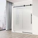 Elan E-Class 76" High x 60" Wide Sliding Frameless Shower Door with Patterned Glass - image 4