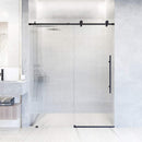 Elan E-Class 76" High x 60" Wide Sliding Frameless Shower Door with Patterned Glass - image 6