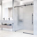 Elan E-Class 76" High x 60" Wide Sliding Frameless Shower Door with Patterned Glass - image 7