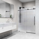 Elan E-Class 76" High x 60" Wide Sliding Frameless Shower Door with Patterned Glass - image 8