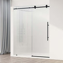 Elan E-Class 76" High x 60" Wide Sliding Frameless Shower Door with Patterned Glass - image 1