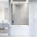 Elan Hart 66" High x 60" Wide x 2-3/4" Deep Sliding Frameless Shower Enclosure with Clear Glass - image 23