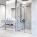 Elan Hart 76" High x 60" Wide Sliding Frameless Shower Door with Clear Glass - image 15