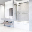 Houston 66" High x 60" Wide Sliding Frameless Tub Door with Clear Glass - image 25