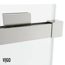 Houston 76" High x 60" Wide Sliding Frameless Shower Door with Clear Glass - image 16