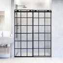 Houston 76" High x 60" Wide Sliding Frameless Shower Door with Clear Glass - image 7