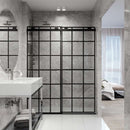 Houston 76" High x 60" Wide Sliding Frameless Shower Door with Clear Glass - image 10
