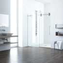 Elan 74" High x 64" Wide Sliding Frameless Shower Door with Clear Glass - image 6