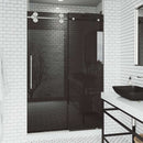 Elan 74" High x 60" Wide Sliding Frameless Shower Door with Tinted Glass - image 2