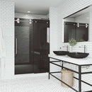 Elan 74" High x 60" Wide Sliding Frameless Shower Door with Tinted Glass - image 5