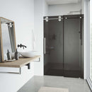 Elan 74" High x 60" Wide Sliding Frameless Shower Door with Tinted Glass - image 10