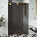 Elan 74" High x 60" Wide Sliding Frameless Shower Door with Tinted Glass - image 17