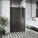 Elan 74" High x 60" Wide Sliding Frameless Shower Door with Tinted Glass - image 21