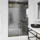 Elan 74" High x 52" Wide Sliding Frameless Shower Door with Clear Glass - image 2