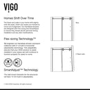 Elan 66" High x 60" Wide Sliding Frameless Tub Door with Clear Glass - image 12