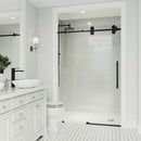 Elan 74" High x 60" Wide Sliding Frameless Shower Door with Clear Glass - image 13