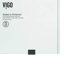 Elan 74" High x 64" Wide Sliding Frameless Shower Door with Clear Glass - image 13