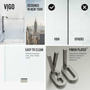 Elan 76" High x 60" Wide Sliding Frameless Shower Door with Clear Glass - image 6