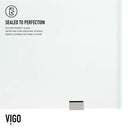 Elan 76" High x 72" Wide Sliding Frameless Shower Door with Clear Glass - image 12