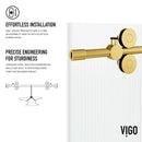 Elan 74" High x 60" Wide Sliding Frameless Shower Door with Patterned Glass - image 10