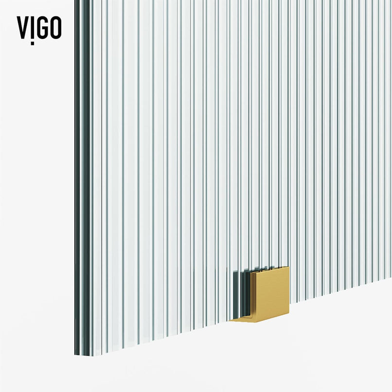 Elan 74" High x 60" Wide Sliding Frameless Shower Door with Patterned Glass - image 13