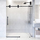 Elan 74" High x 60" Wide Sliding Frameless Shower Door with Patterned Glass - image 19