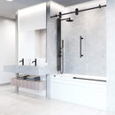 Elan 66" High x 60" Wide Sliding Frameless Tub Door with Clear Glass - image 28