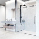 Elan 74" High x 60" Wide Sliding Frameless Shower Door with Clear Glass - image 5
