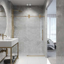 Elan 74" High x 60" Wide Sliding Frameless Shower Door with Clear Glass - image 19