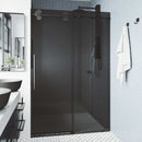 Elan 74" High x 72" Wide Sliding Frameless Shower Door with Tinted Glass - image 1