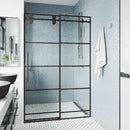 Elan 74" High x 60" Wide Sliding Frameless Shower Door with Clear Glass - image 1