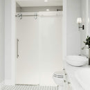 Elan 74" High x 60" Wide Sliding Frameless Shower Door with Frosted Glass - image 2