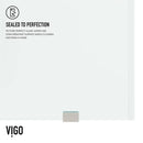 Elan 74" High x 60" Wide Sliding Frameless Shower Door with Frosted Glass - image 12