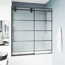 Elan 66" High x 60" Wide Sliding Frameless Tub Door with Clear Glass - image 6