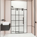 Elan 74" High x 60" Wide Sliding Frameless Shower Door with Clear Glass - image 8