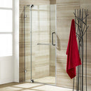 Pirouette 72" High x 36" Wide Pivot Frameless Shower Door with Clear Glass - image 6