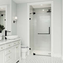 Pirouette 72" High x 36" Wide Pivot Frameless Shower Door with Clear Glass - image 17