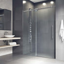 Luca 79" High x 60" Wide Sliding Frameless Shower Door with Clear Glass - image 9