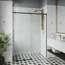 Luca 79" High x 60" Wide Sliding Frameless Shower Door with Clear Glass - image 2