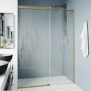 Luca 79" High x 60" Wide Sliding Frameless Shower Door with Clear Glass - image 12