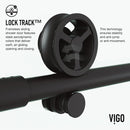 Elan Cass 76" High x 52" Wide Sliding Frameless Shower Door with Clear Glass - image 12