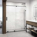 Ryland 73" High x 60" Wide Sliding Frameless Shower Door with Clear Glass - image 2