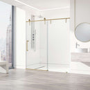Hamilton 78" High x 60" Wide Sliding Frameless Shower Door with Clear Glass - image 5