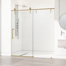 Hamilton 78" High x 60" Wide Sliding Frameless Shower Door with Clear Glass - image 7